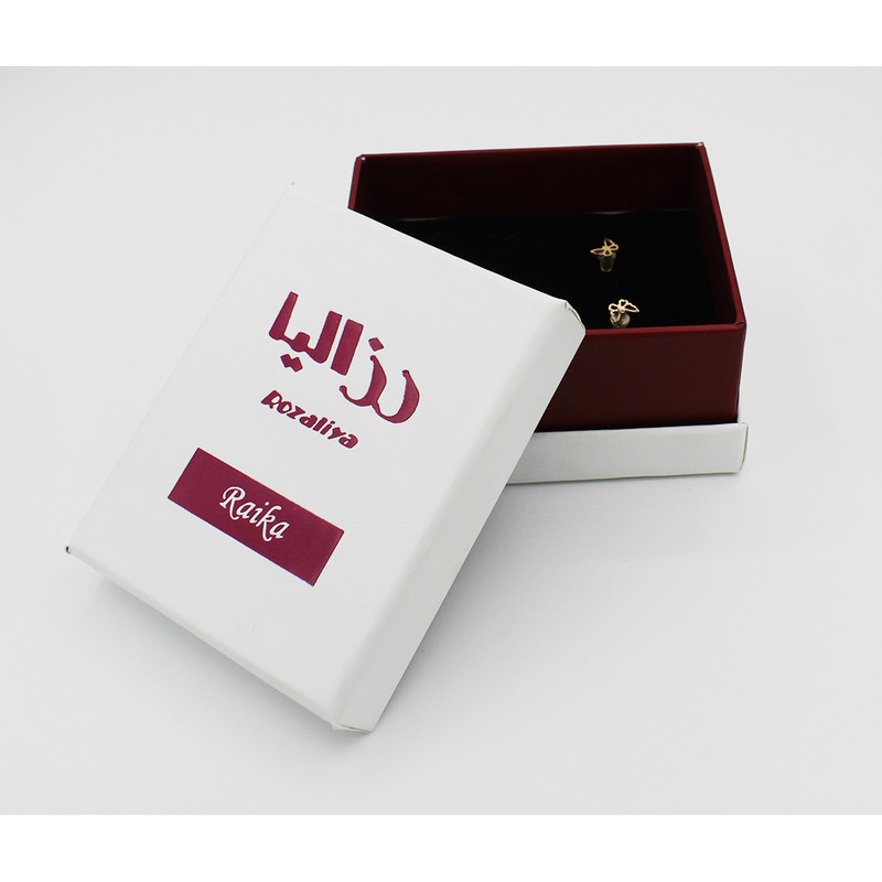 گوشواره طلا 18 عیار دخترانه رزالیا مدل Diamond-GEA-011 گوشواره طلا 18 عیار دخترانه رزالیا مدل Diamond-GEA-011