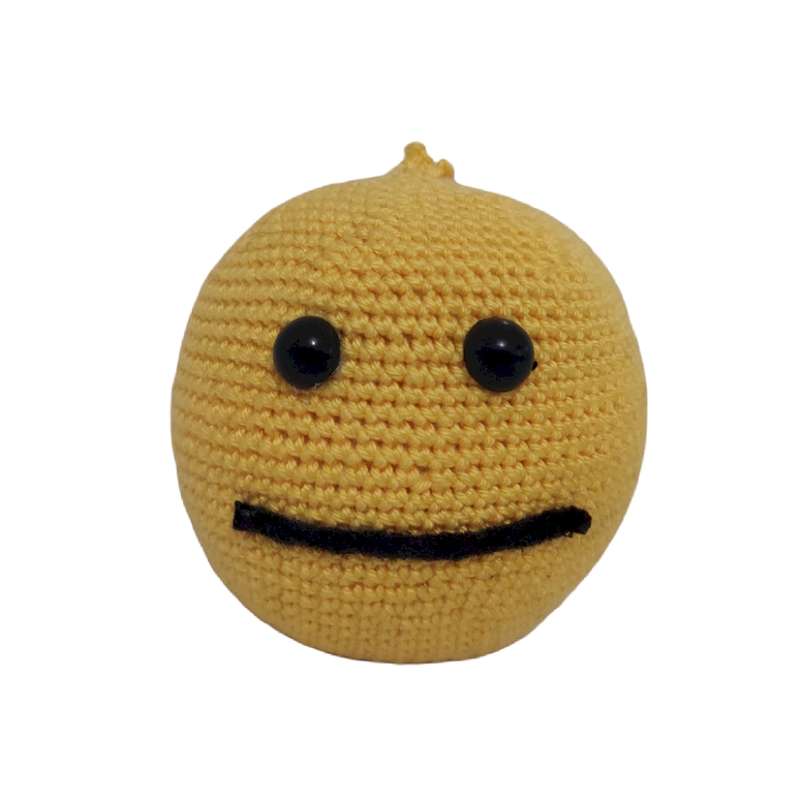 جاکلیدی  بافتنی  مدل آویز ایموجی  کد 90007