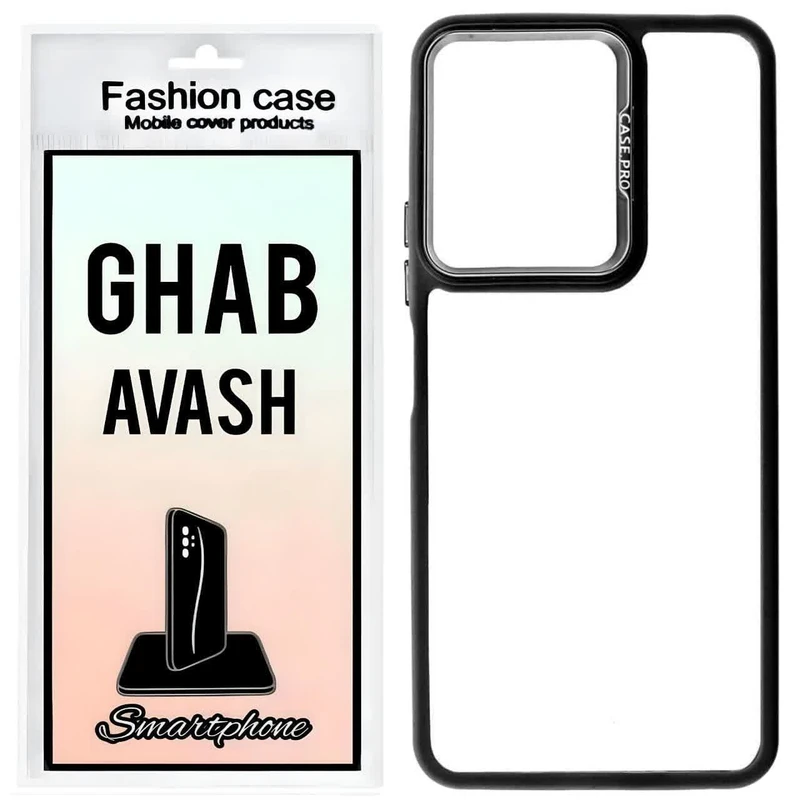 کاور قاب آوش طرح شفاف مدل 002 مناسب برای گوشی موبایل شیائومی REDMI NOTE12 4G