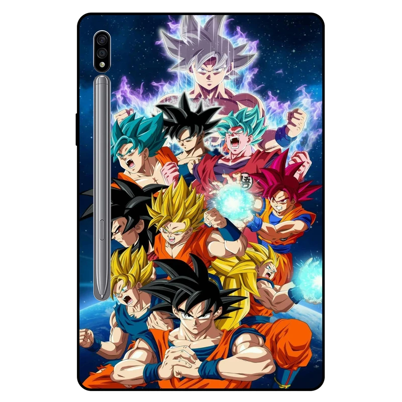 کاور مگافون طرح دراگون بال زد مدل 8273 مناسب برای تبلت سامسونگ Galaxy Tab S7 11.0 2020 / T870 / T875 / T876