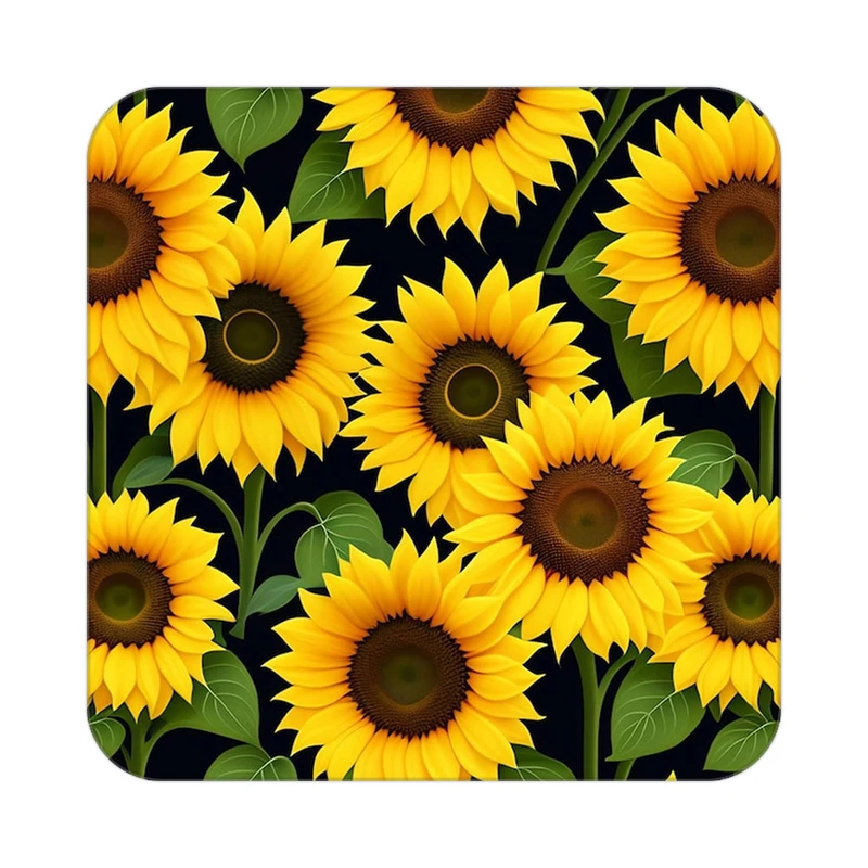 زیر لیوانی کاکتی طرح گل مدل mp18323