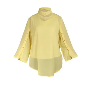 بلوز زنانه مدل دكمه ای