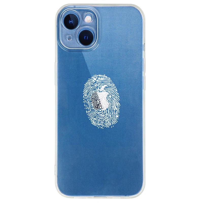 کاور مگافون طرح اثر انگشت مدل C62-W مناسب برای گوشی موبایل اپل iPhone 13