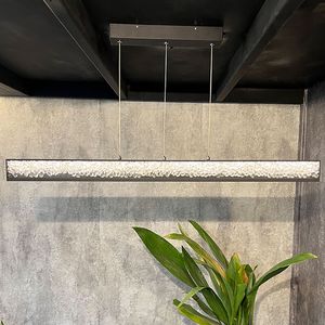 نقد و بررسی چراغ آویز ام کی لایتینگ مدل لاینر مدرن کد LK100 توسط خریداران