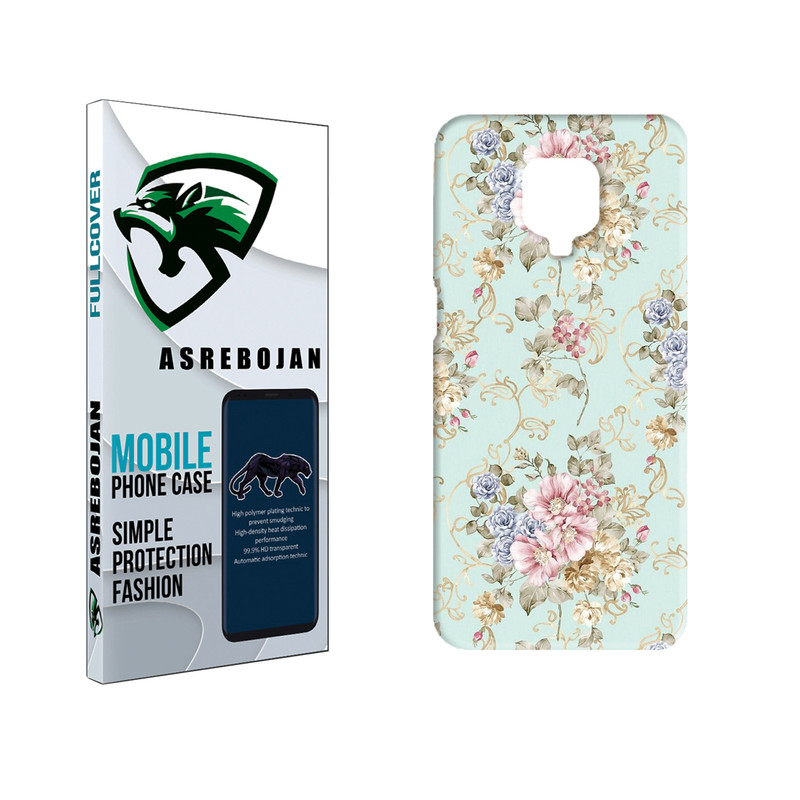 کاور عصر بوژان مدل گل کد 0129 مناسب برای گوشی موبایل شیائومی note 9 pro