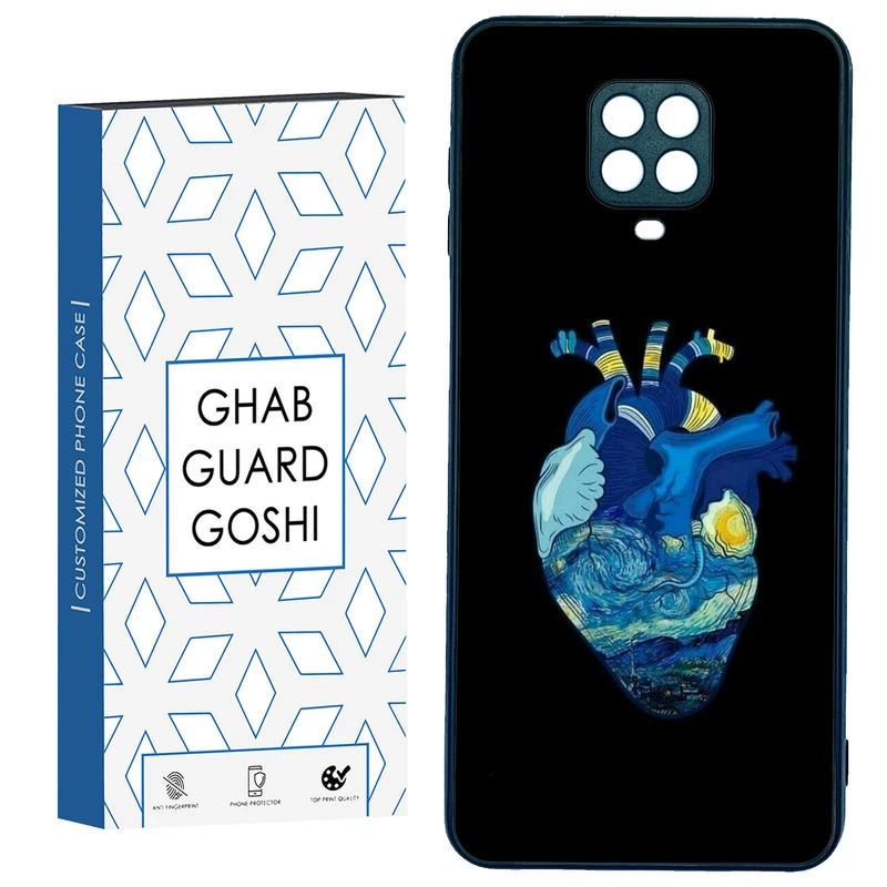 کاور قاب گارد گوشی طرح قلب کد TPU-298 مناسب برای گوشی موبایل شیائومی Redmi Note 9 pro / Note 9s