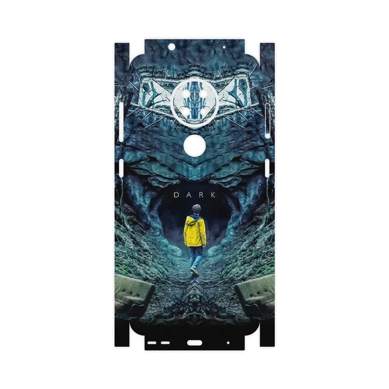 برچسب پوششی ماهوت مدل Dark-FullSkin مناسب برای گوشی موبایل نوکیا 6.2