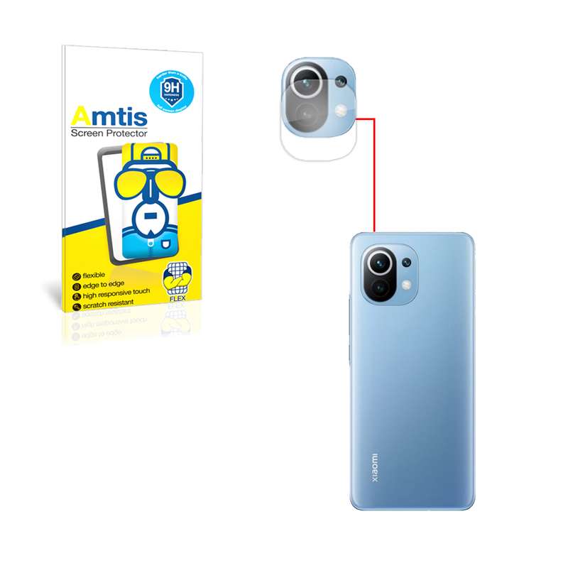 محافظ لنز دوربین امتیس مدل mi11t lite مناسب برای گوشی موبایل شیائومی MI 11T LITE