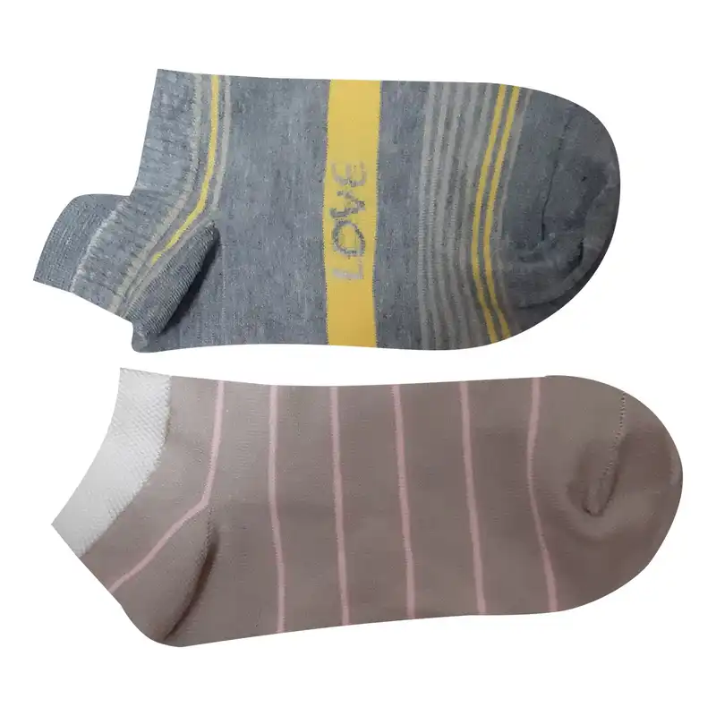 جوراب دخترانه کد 180 مجموعه 2 عددی