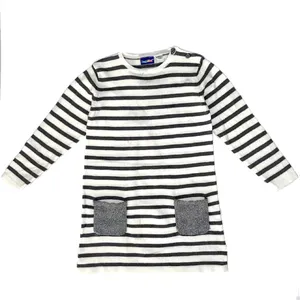 تونیک بافت دخترانه لوپیلو مدل راه راه