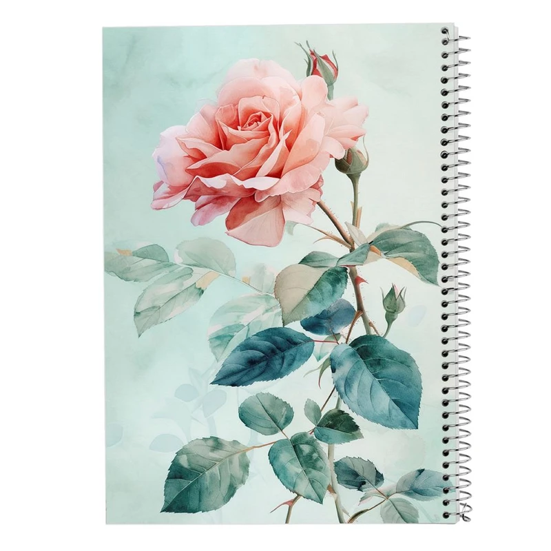 دفتر لیست خرید 50 برگ مدوپد مدل گل کد DF15929