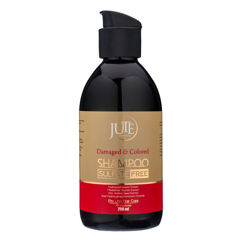 شامپو تثبیت کننده رنگ مو ژوت مدل Sulfate free حجم 250 میلی لیتر