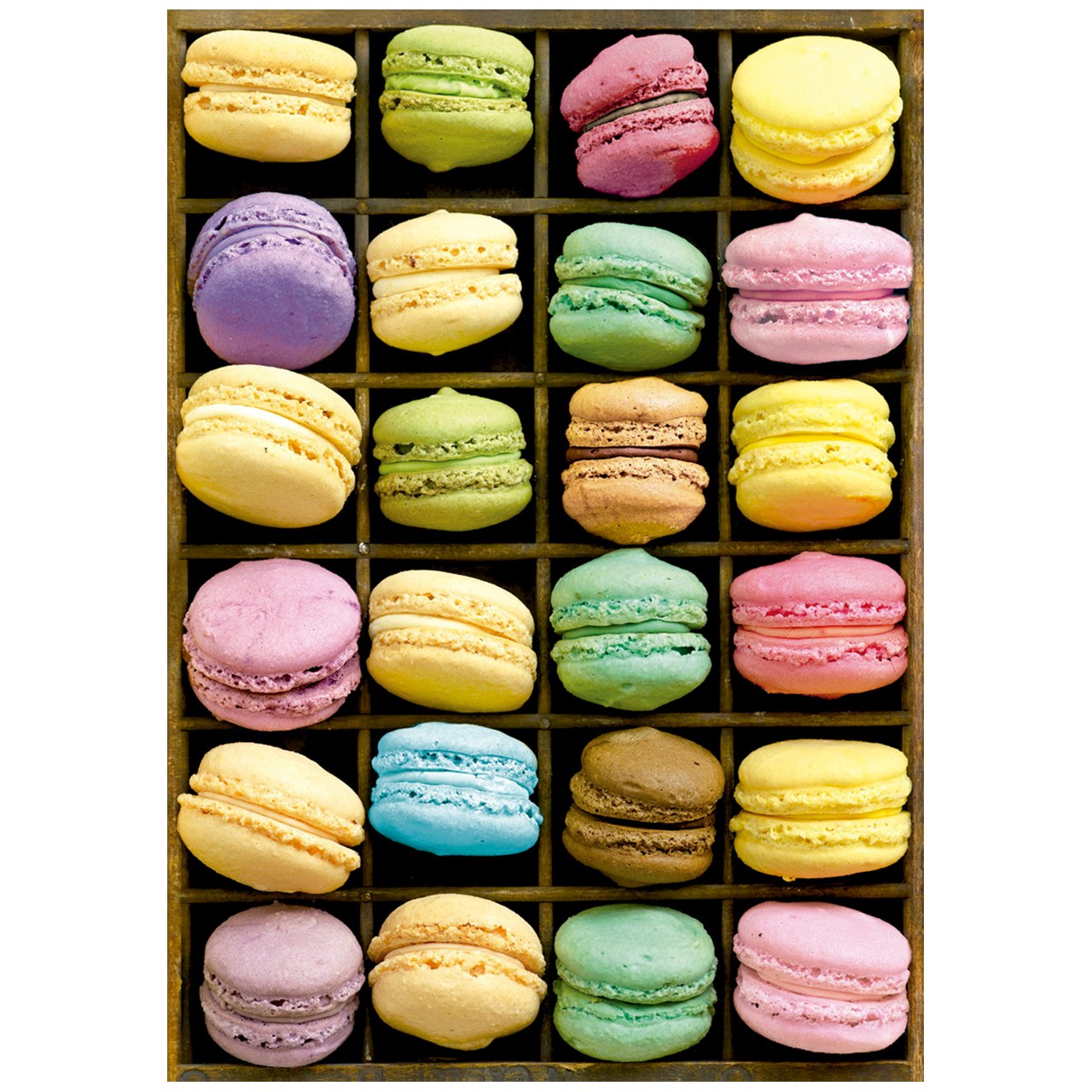 پازل 1000 تکه ادوکا مدل Macarons