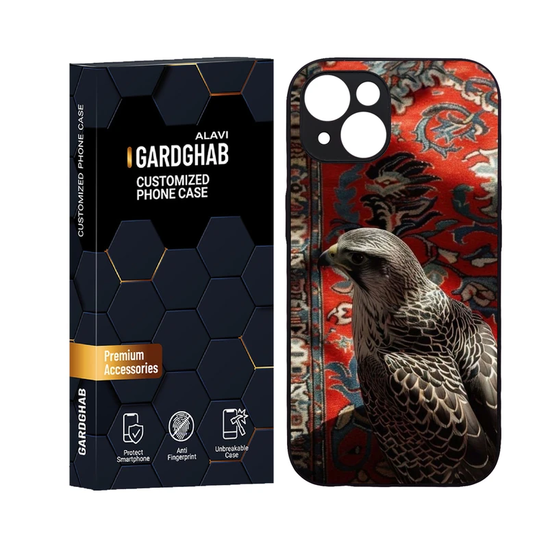 کاور گارد قاب علوی مدل دورژله ای حیوانات مناسب برای گوشی موبایل اپل iPhone 14