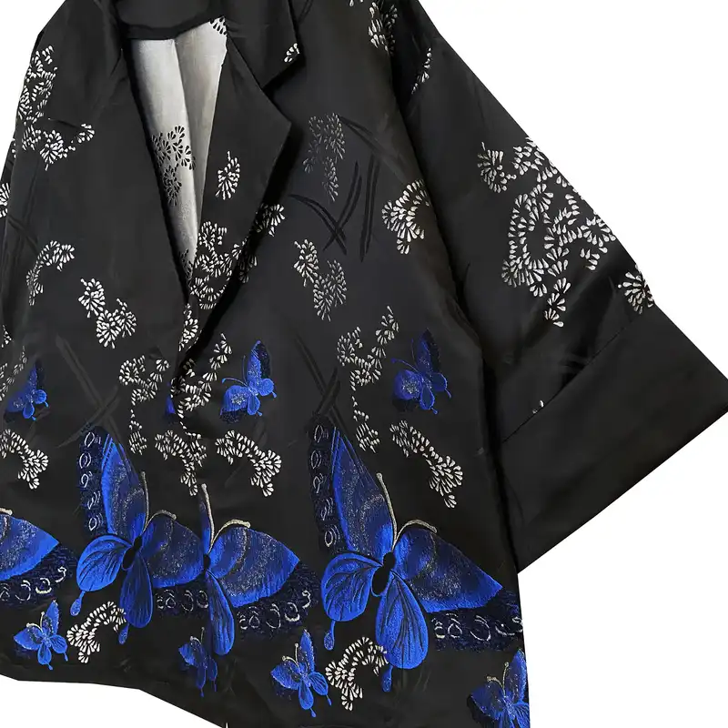 مانتو کتی زنانه مدل پروانه