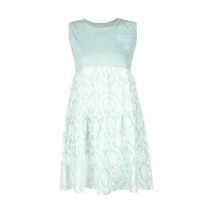 پیراهن زنانه ناربن مدل 1521716-3259 رنگ فیروزه ای