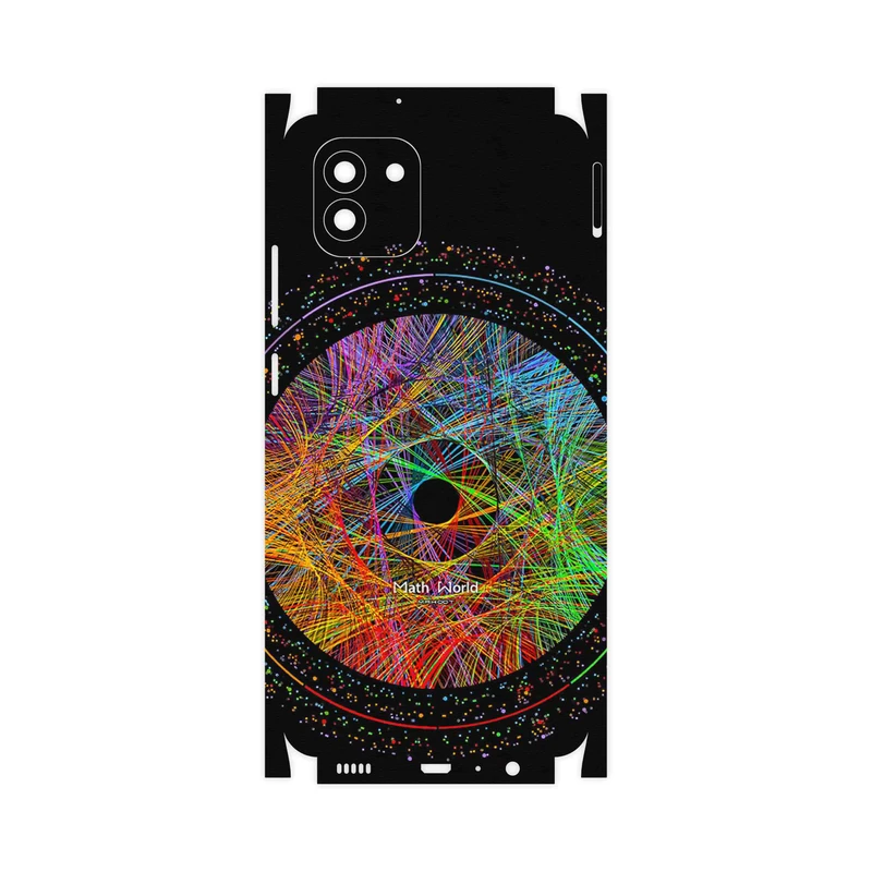 برچسب پوششی ماهوت مدل Mathematical Geometric Shape 2-FullSkin مناسب برای گوشی موبایل سامسونگ Galaxy A03