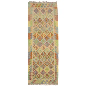 گلیم دستباف کناره طول دو متر سی پرشیا کد 813097