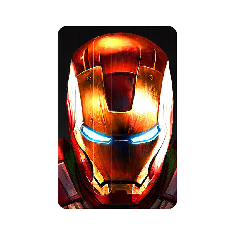 استیکر کارت پیکسل میکسل مدل اونجرز آیرون من و مرد آهنی مجموعه 3 عددی