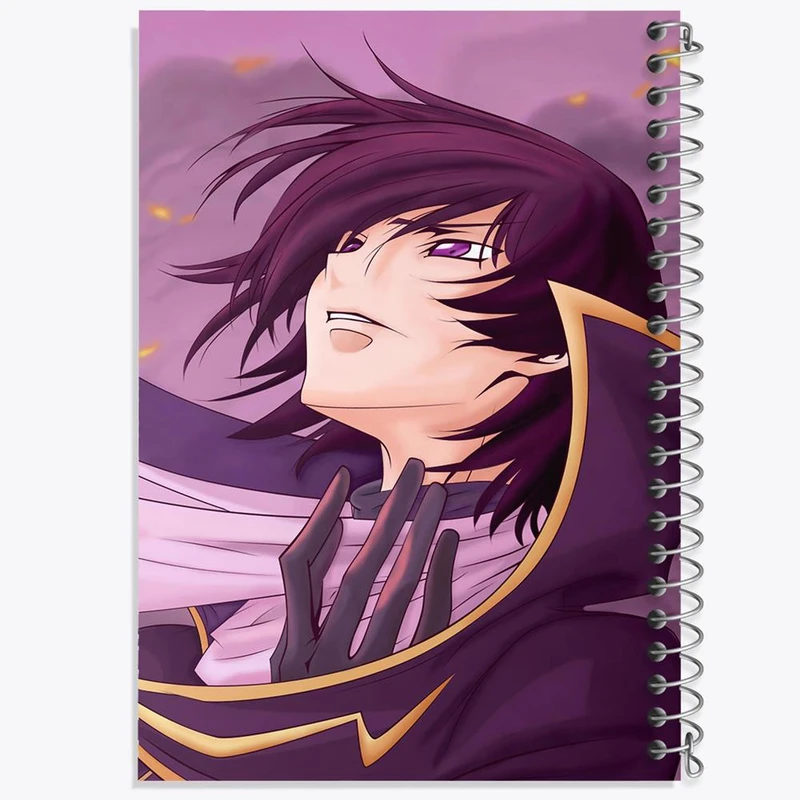 دفتر مشق 100 برگ خندالو طرح لولوش وی بریتانیا انیمه کد گیاس Code Geass کد 13071