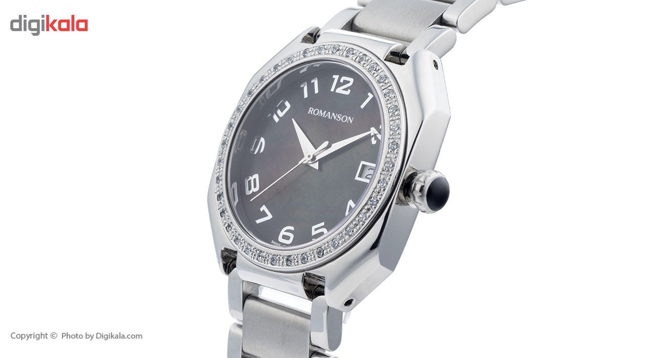 ساعت مچی عقربه ای زنانه رومانسون مدل RM1208QL1WM32W