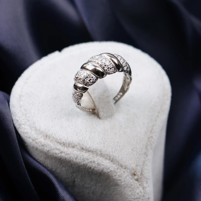 عکس شماره 2 : انگشتر نقره زنانه جی تی ای مدل g_219