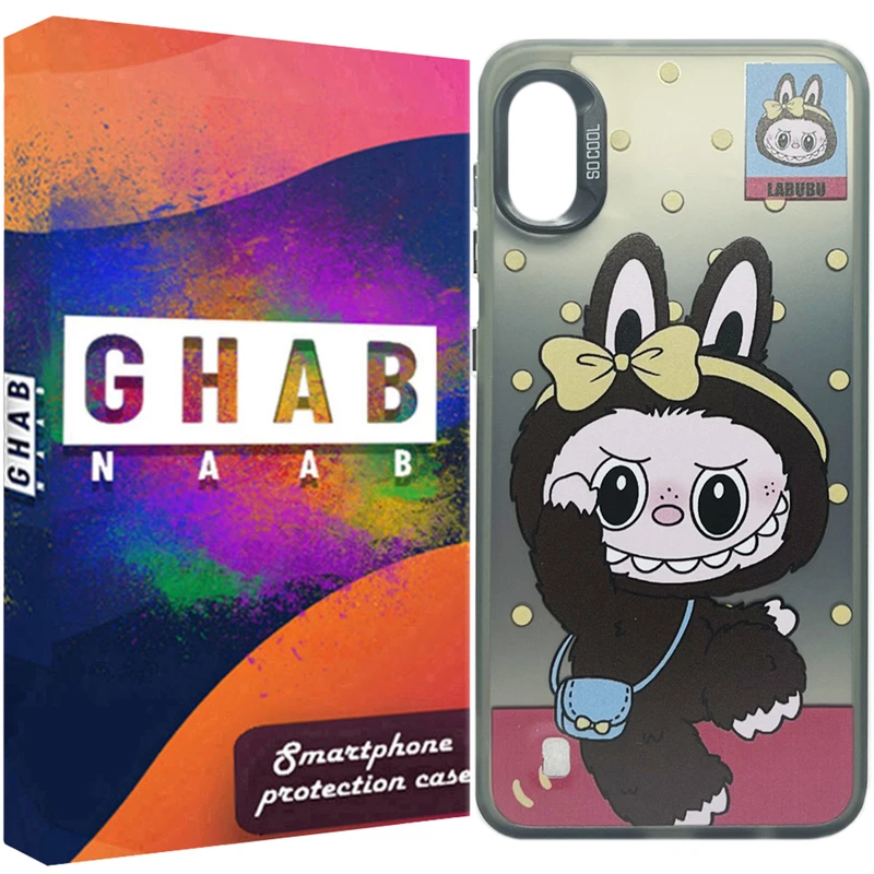 کاور قاب ناب مدل Socool طرح Labubu 04 مناسب برای گوشی موبایل سامسونگ Galaxy A10 / M10