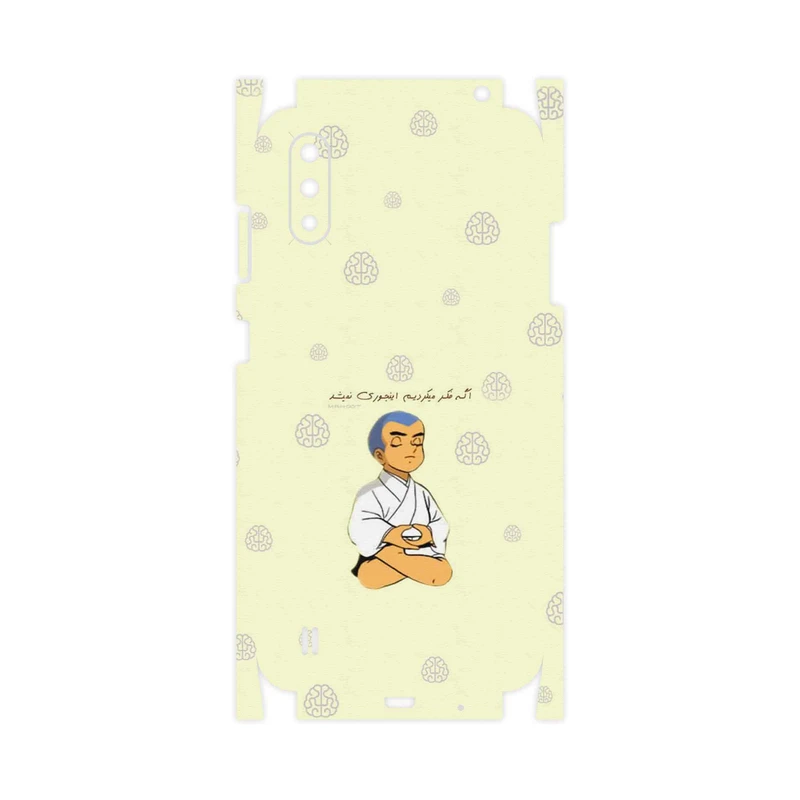 برچسب پوششی ماهوت مدل Ikkyu-san-FullSkin مناسب برای گوشی موبایل سامسونگ Galaxy A01