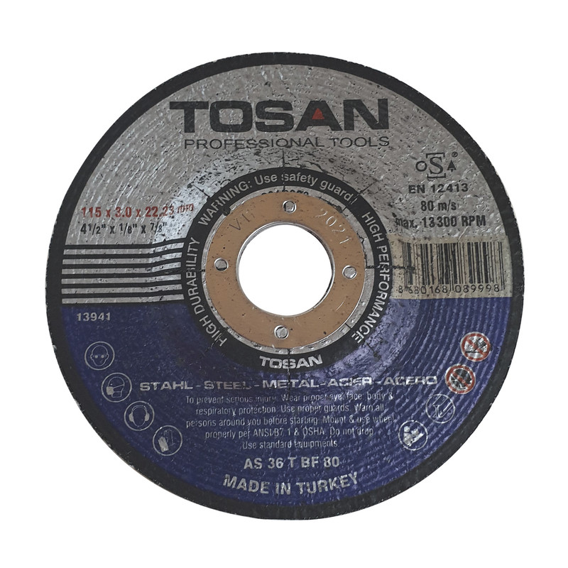 صفحه سنگ برش آهن توسن کد AS 36