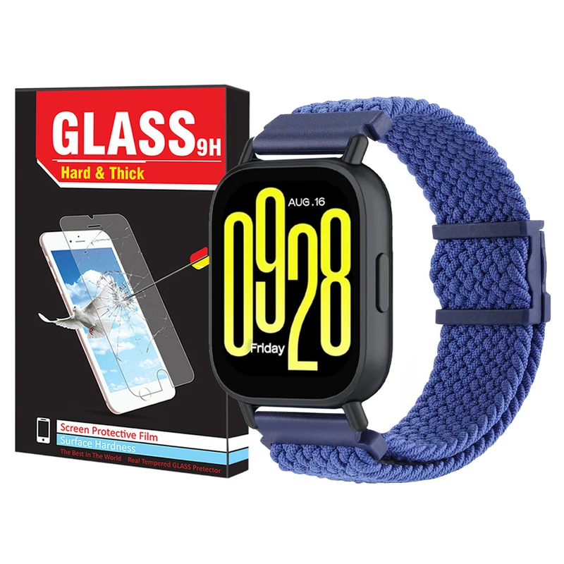 بند هارد اند تیک مدل Braided Magnet HT TW مناسب برای ساعت هوشمند شیائومی Redmi Watch 5 Active / Redmi Watch 5 Lite