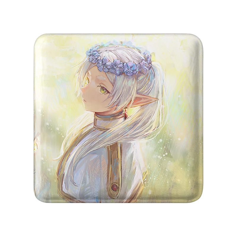 پیکسل خندالو طرح انیمه فریرن (Frieren) مدل مربعی کد 33957