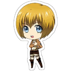 استیکر لپ تاپ مدل Chibi Armin AOT