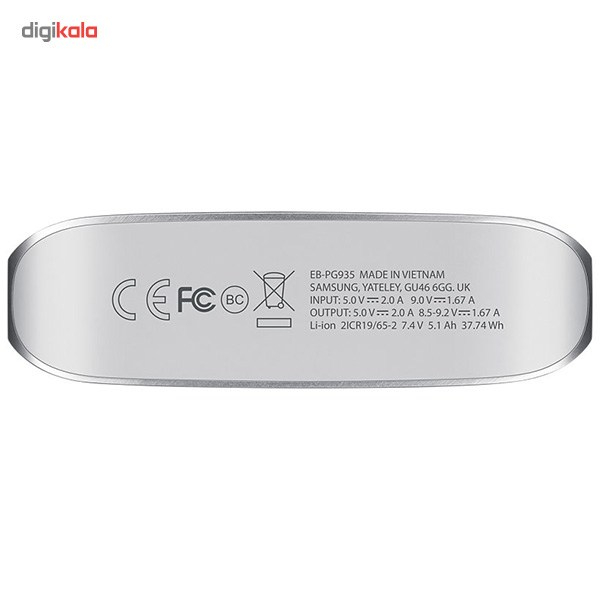 شارژر همراه سامسونگ مدل Fast Charge Battery pack با ظرفیت 10200 میلی آمپر ساعت