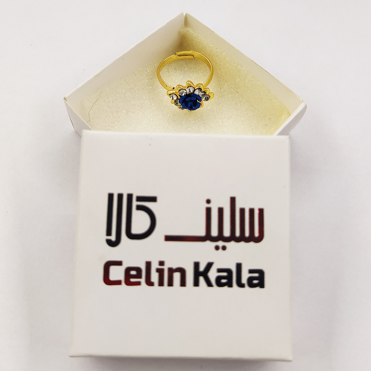 انگشتر دخترانه سلین کالا مدل گل رز ce-As29 انگشتر دخترانه سلین کالا مدل گل رز ce-As29