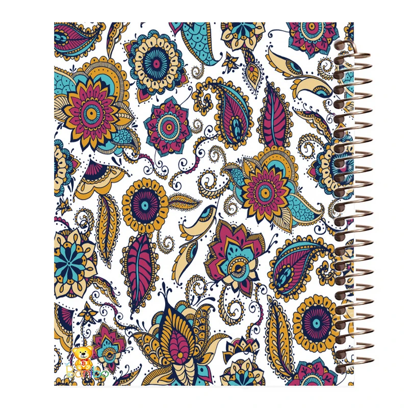 دفتر مشق 100 برگ بانیبو طرح گل کد 412