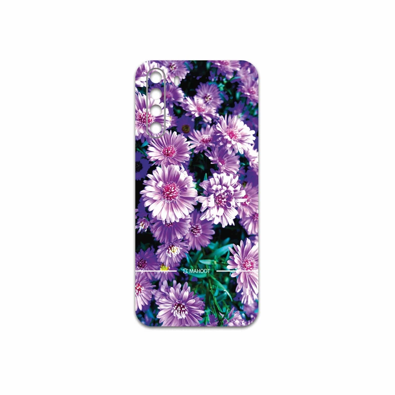 برچسب پوششی ماهوت مدل Purple-Flower مناسب برای گوشی موبایل جی پلاس X10