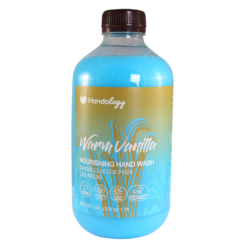 مایع دستشویی کرمی مدل warm vanilla وزن 2000 گرم