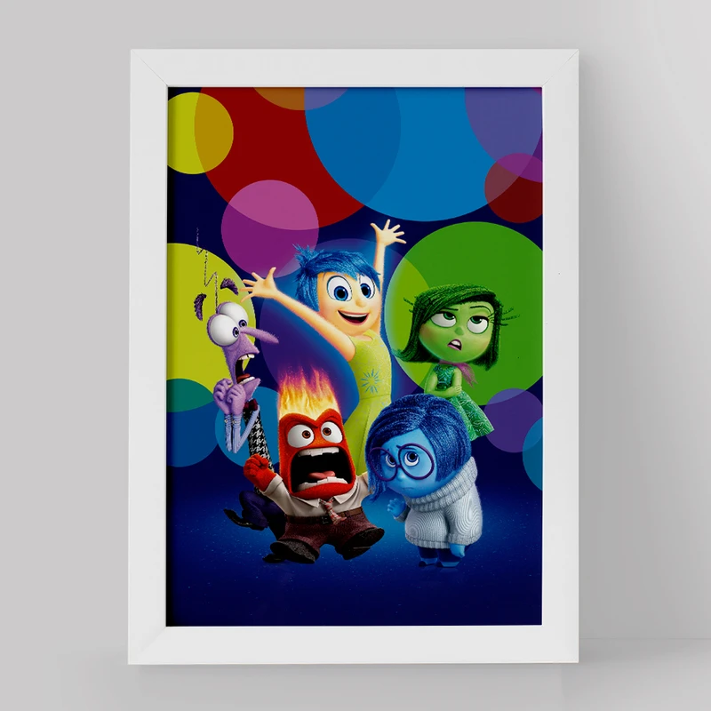 تابلو کودک  خندالو مدل انیمیشن اینساید اوت کد 3556