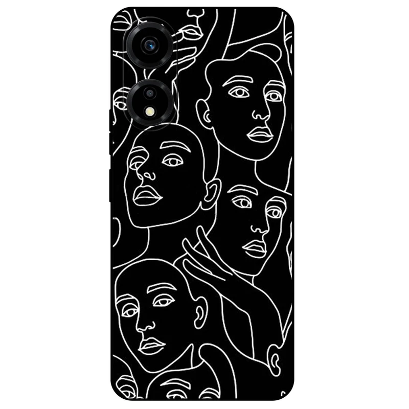 کاور مگافون طرح دخترانه مدل 7762 مناسب برای گوشی موبایل آنر X5 Plus