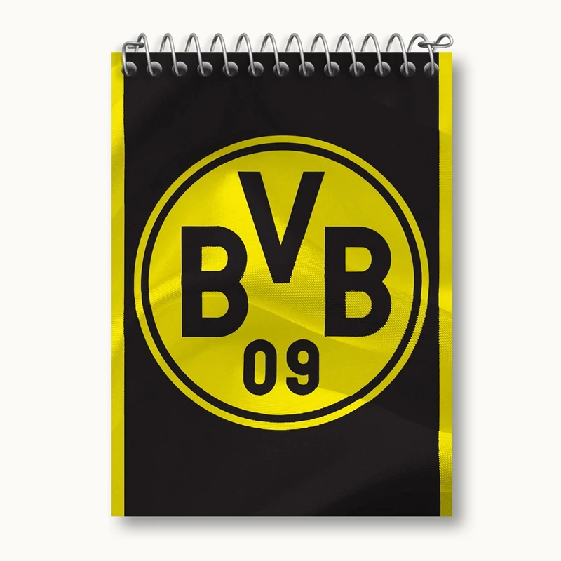 دفتر یادداشت 50 برگ خندالو مدل باشگاه دورتموند کد 27430