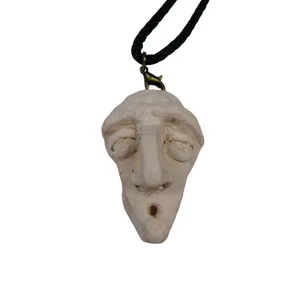 گردنبند دست ساز زنانه مدل سفالی