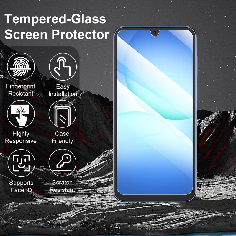 محافظ صفحه نمایش سامورایی مدل Invisiglass مناسب برای گوشی موبایل سامسونگ Galaxy A07 / A06 