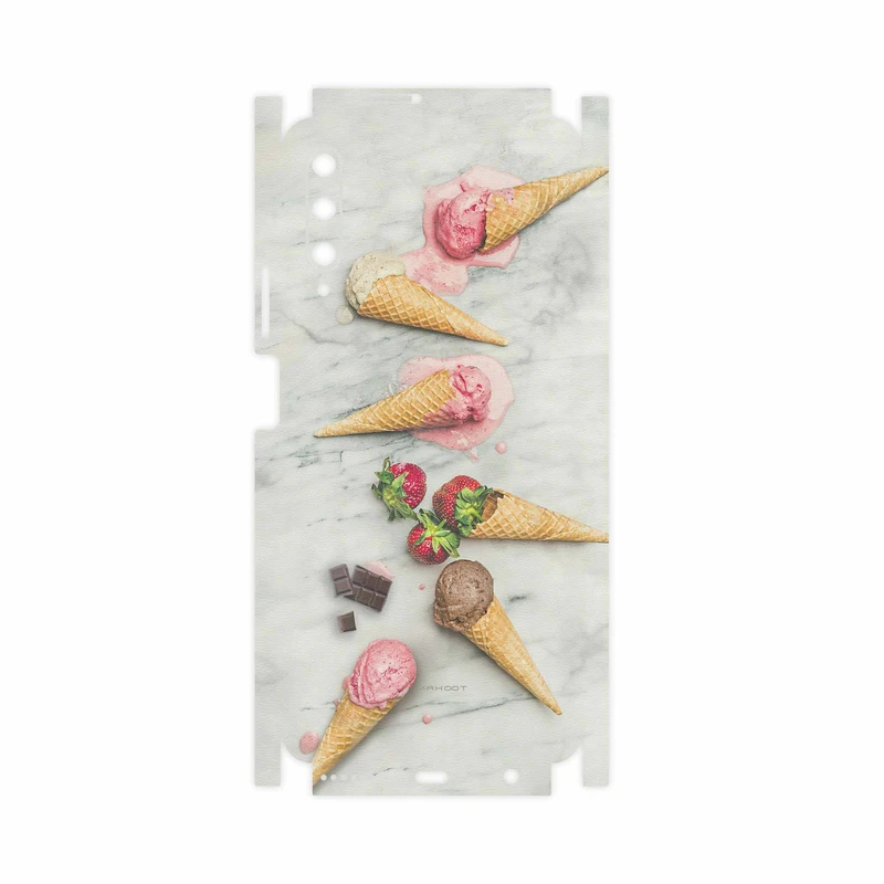 برچسب پوششی ماهوت مدل Funnel ice cream-FullSkin مناسب برای گوشی موبایل هوآوی Y9S