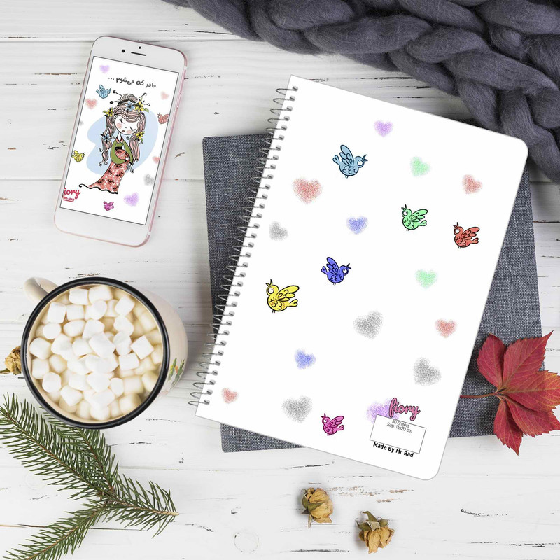 دفتر برنامه ریزی مستر راد مدل دفتر بارداری طرح مادر و کودک کد fiory 1742