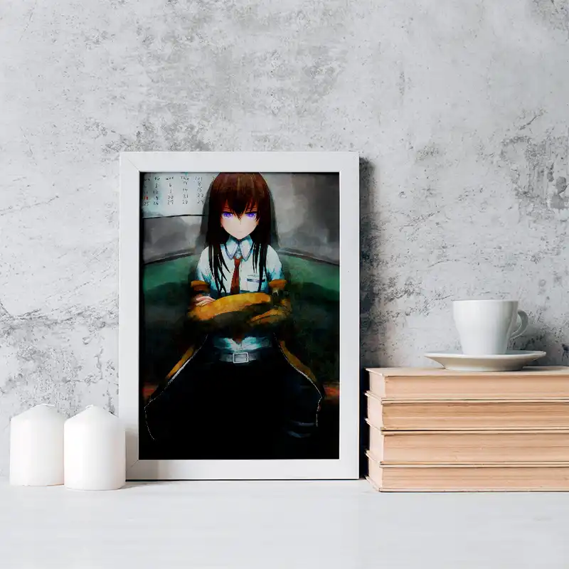 تابلو خندالو مدل کوریسو ماکیسه انیمه اشتاینز گیت کد 17492