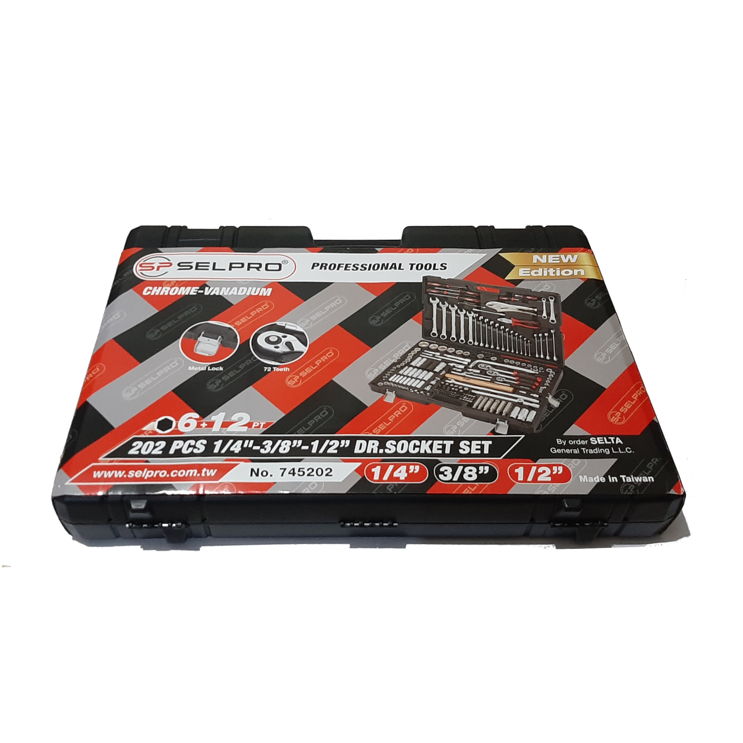 مجموعه 202 عددی ابزار سلپرو مدل 745202