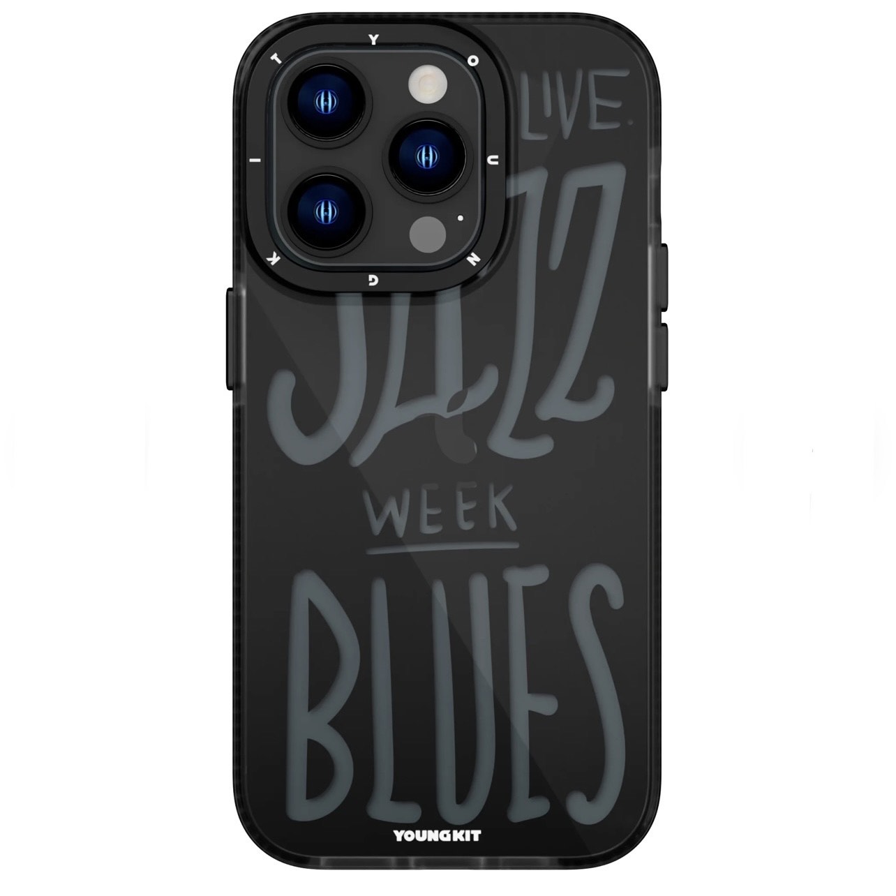 کاور یانگ کیت مدل Jazz Blues مناسب برای گوشی اپل iphone 14promax