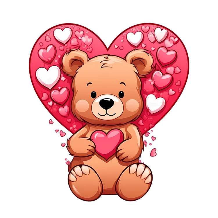 استیکر پارچه و لباس پاد آفرین مدل کارتونی کد S741