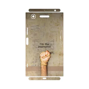 MAHOOT Journalist-FullSkin Cover Sticker for Sony Xperia XZ1