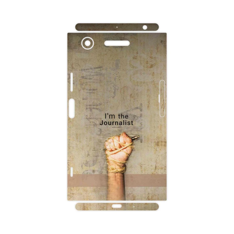 برچسب پوششی ماهوت مدل Journalist-FullSkin مناسب برای گوشی موبایل سونی Xperia XZ1